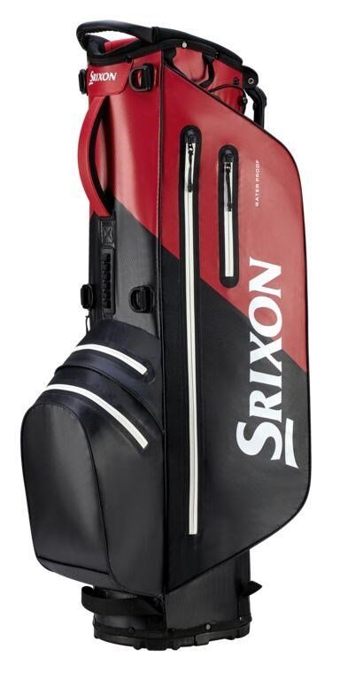 Srixon Waterproof stand bag, czarno/czerwony