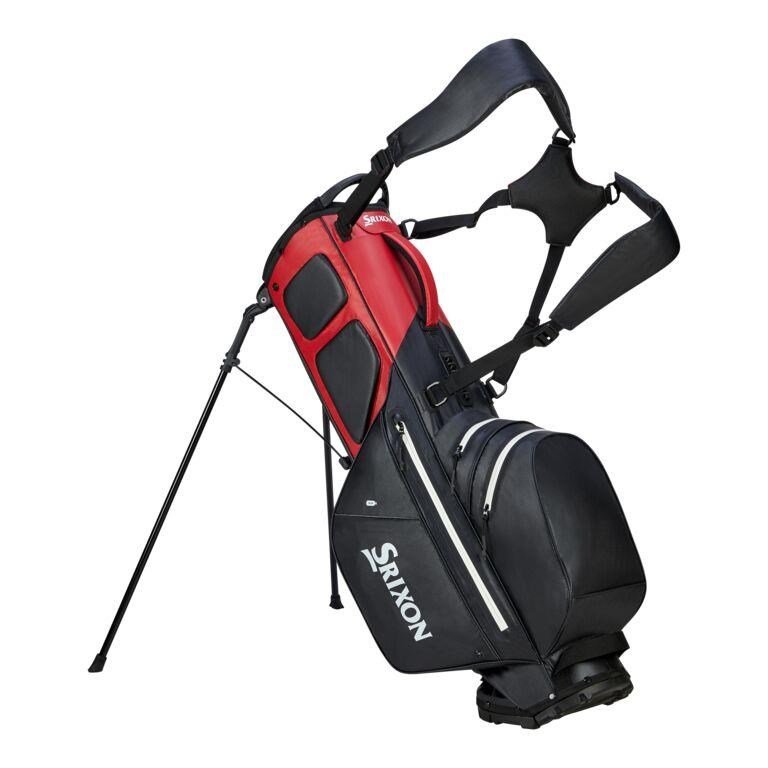 Srixon Waterproof stand bag, czarno/czerwony