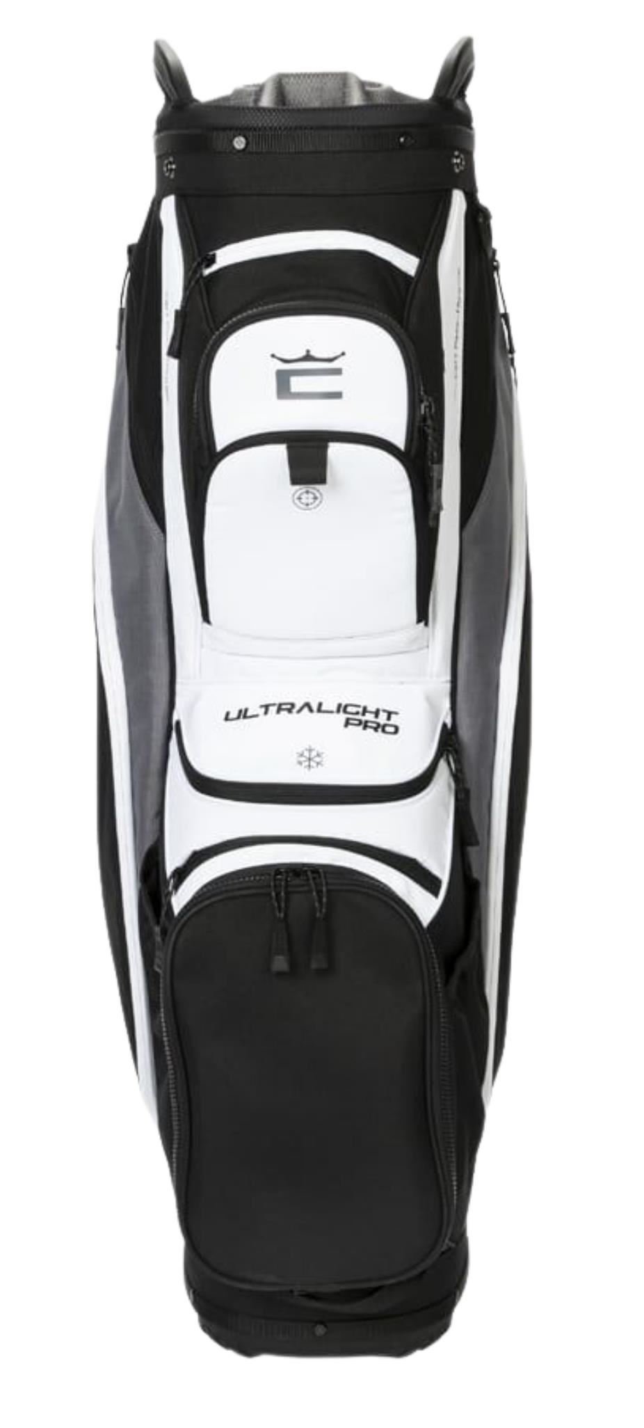 Cobra Ultralight Pro cart bag, czarno/biały