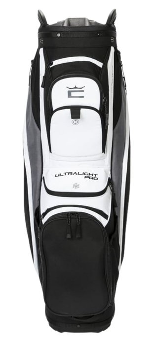 Cobra Ultralight Pro cart bag, czarno/biały