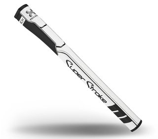 SuperStroke Traxion Wrist Lock putter grip, czarno/biały