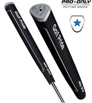 Golf Pride Pro Only Blue Star 81cc putter grip, czarny