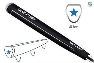 Golf Pride Pro Only Blue Star 81cc putter grip, czarny