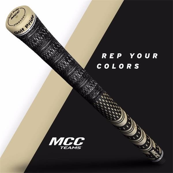 Golf Pride MCC Teams grip, STANDARD, czarno/złoty