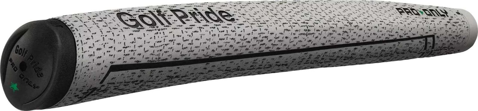 Golf Pride Pro Only Cord Green Star 88cc putter grip, szary