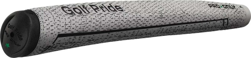 Golf Pride Pro Only Cord Green Star 88cc putter grip, szary