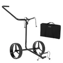 JuCad Carbon Shine 2-wheel wózek golfowy + torba
