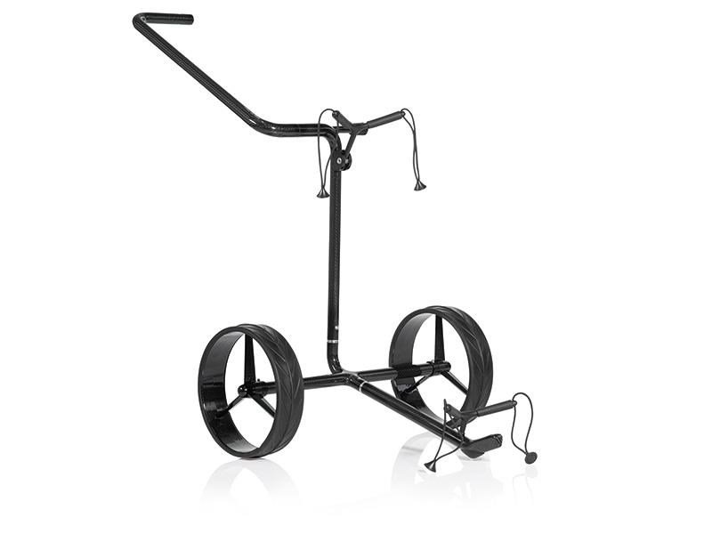 JuCad Carbon Shine 2-wheel wózek golfowy + torba