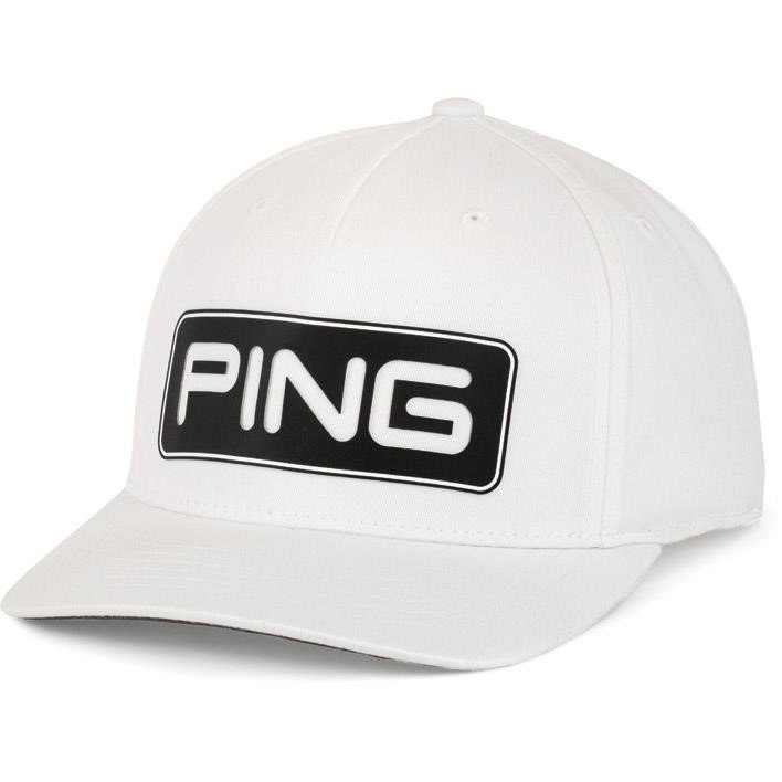 Ping Tour Classic czapka z daszkiem, biała