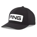 Ping Tour Vented Delta czapka z daszkiem golfowa, czarna