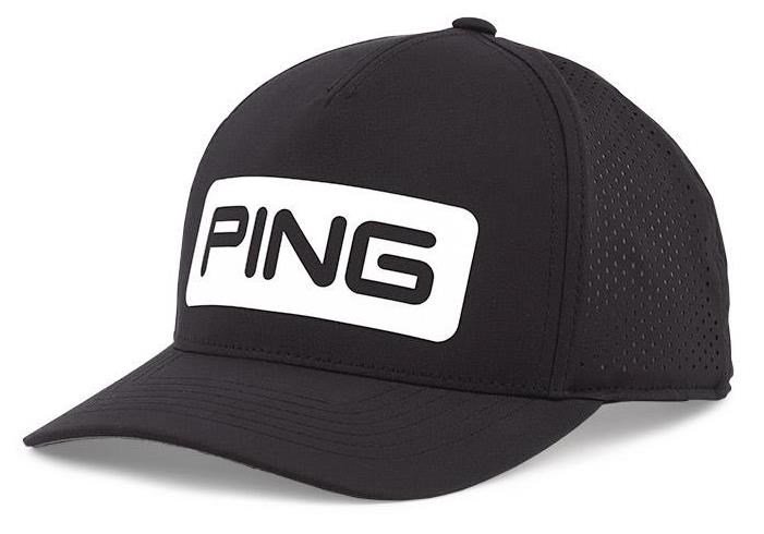 Ping Tour Vented Delta czapka z daszkiem golfowa, czarna