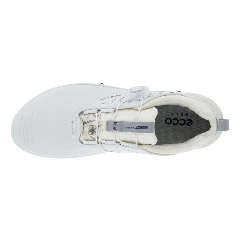 Ecco Biom G5 Boa damskie buty golfowe, białe
