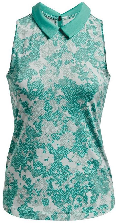 Under Armour Zinger Rise Slvls Polo damskie polo, zielone