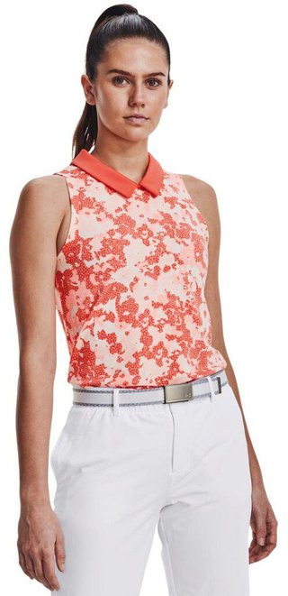 Under Armour Zinger Rise Slvls Polo damskie polo, orange