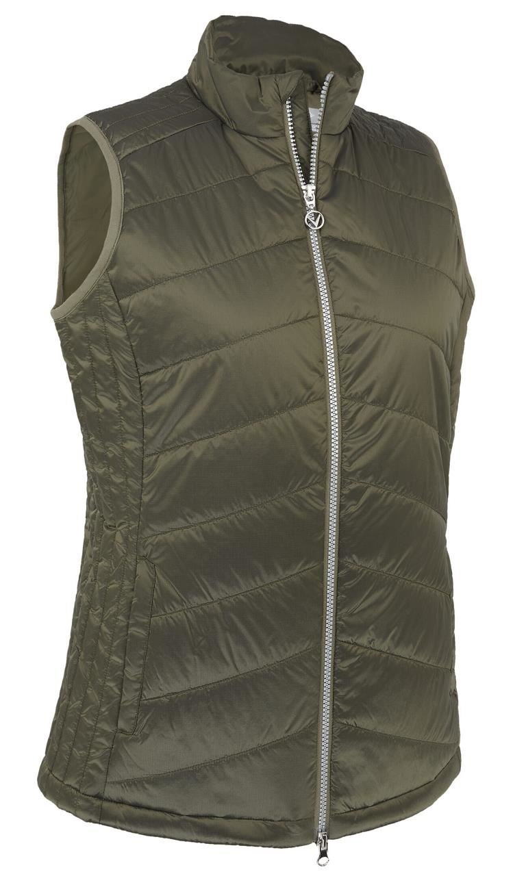 Callaway Primaloft Quilted damska kamizelka, industrial green