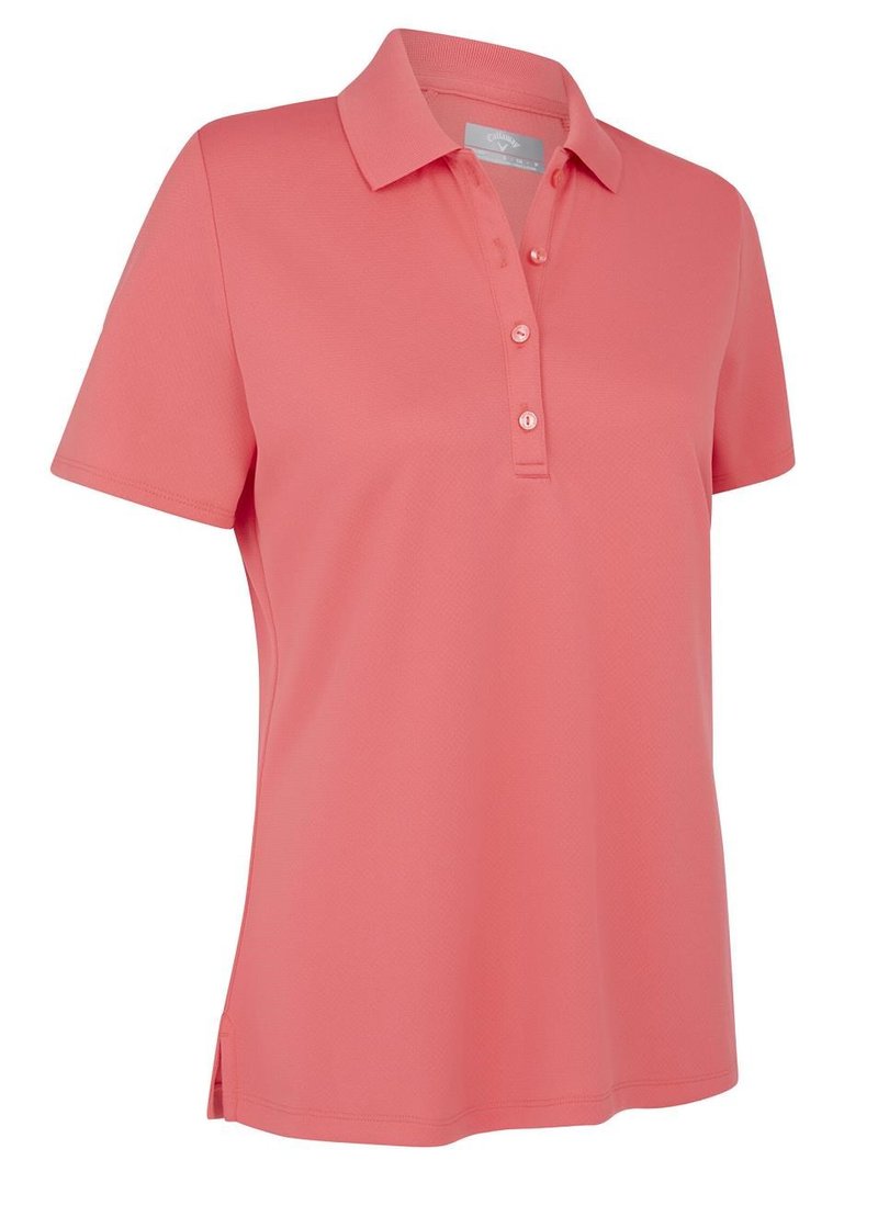 Callaway Swingtech Solid damskie polo, coral paradise