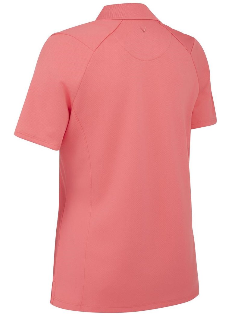 Callaway Swingtech Solid damskie polo, coral paradise