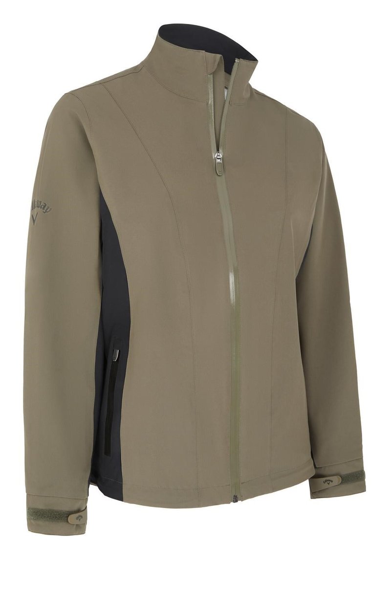 Callaway ColorBlock Waterproof damska kurtka, industrial green