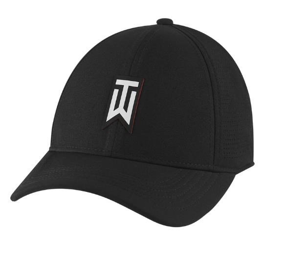 Nike Dri-Fit Tiger Woods Legacy91 Unisex czapka z daszkiem, czarna
