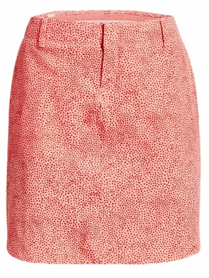 Under Armour Links Woven Printed spódnica golfowa, różowa