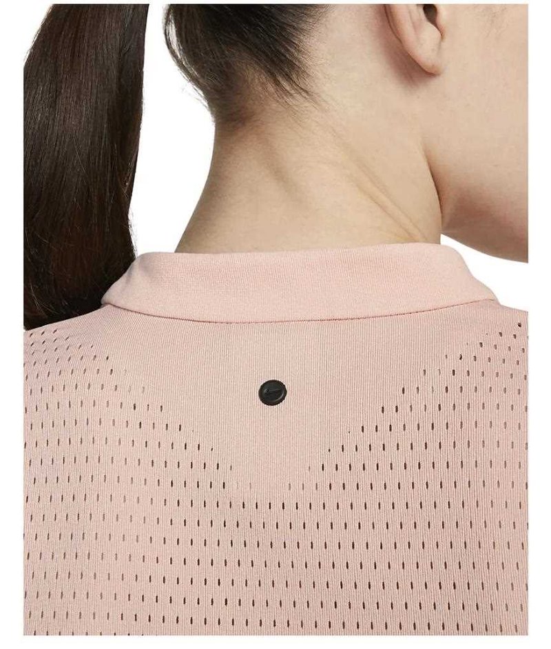 Nike Dri-FIT ADV Ace damskie polo, jasno pomarańczowe