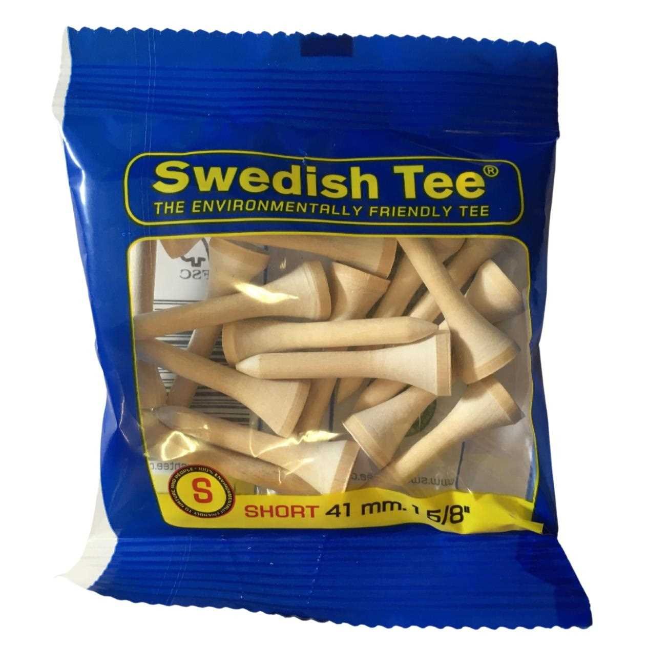 Swedish Tee drewniane tee 41 mm, 18ks