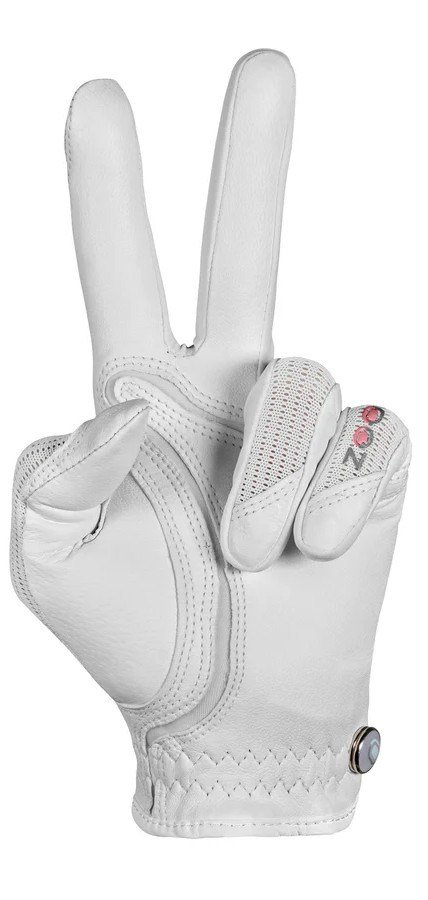 Zoom Sun Style damska rękawiczka golfowa, biała