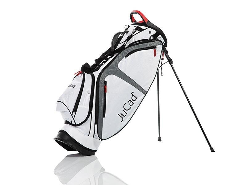 JuCad Fly 2in1 stand bag, biało/czerwony