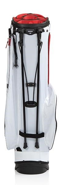 JuCad Fly 2in1 stand bag, biało/czerwony