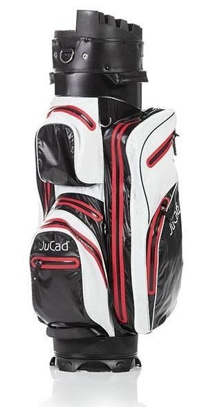 JuCad Manager Dry Cart bag, czarno/biało/czerwony