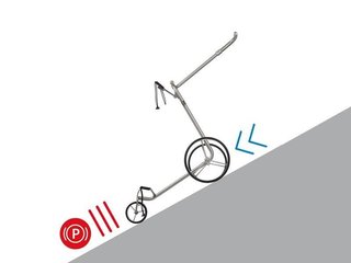 JuStar Silver 1.0 wózek elektryczny + parking brake