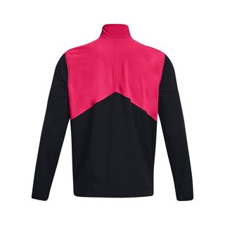 Under Armour Storm Windstrike 1/2 Zip męska kurtka, czarno/szaro/różowa