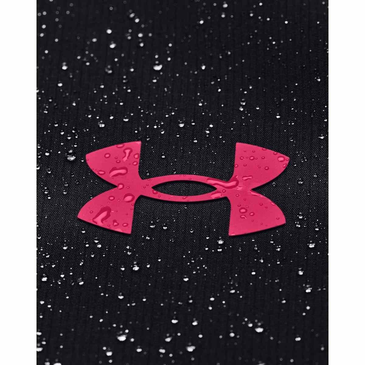 Under Armour Storm Windstrike 1/2 Zip męska kurtka, czarno/szaro/różowa