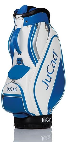 JuCad Pro cart bag, biało/niebieski