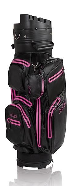 JuCad Manager Dry Cart bag, czarno/różowy