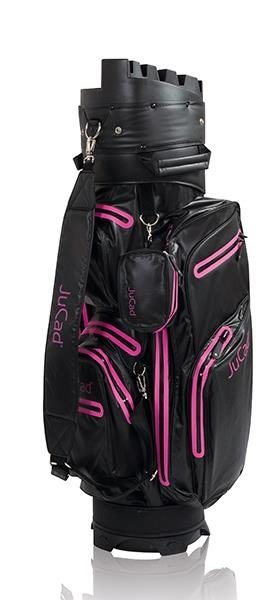 JuCad Manager Dry Cart bag, czarno/różowy