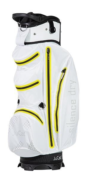 JuCad Silence Dry cart bag, biało/żółty