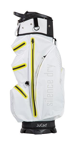 JuCad Silence Dry cart bag, biało/żółty