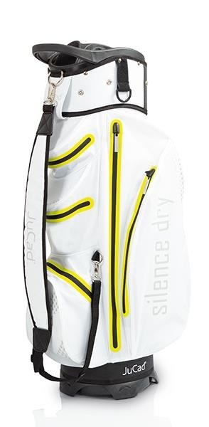 JuCad Silence Dry cart bag, biało/żółty