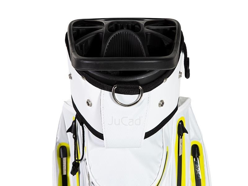 JuCad Silence Dry cart bag, biało/żółty