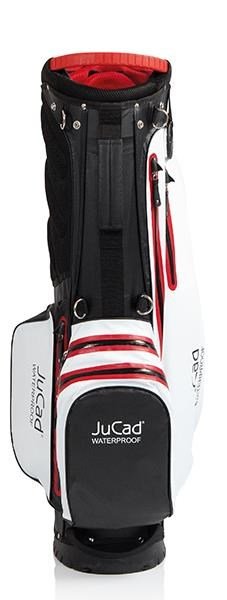JuCad 2in1 Waterproof stand bag, czarno/biało/czerwony