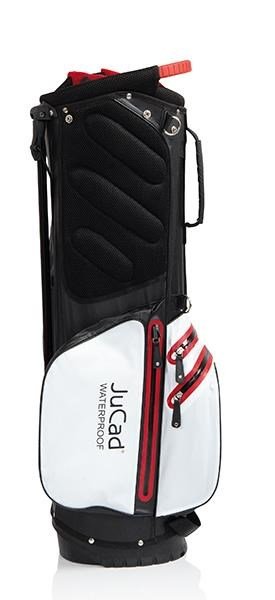 JuCad 2in1 Waterproof stand bag, czarno/biało/czerwony