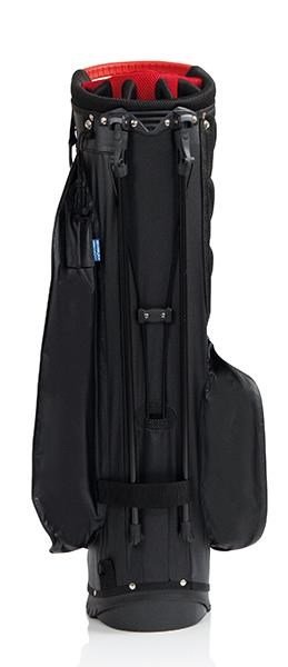 JuCad 2in1 Waterproof stand bag, czarno/biało/czerwony