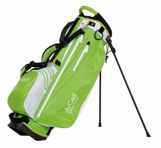 JuCad 2in1 Waterproof stand bag, zielono/biały