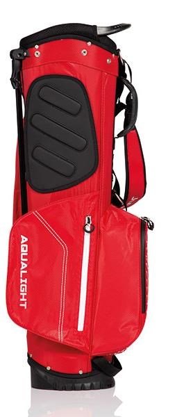 JuCad Aqualight Waterproof 2in1 stand bag, czerwony