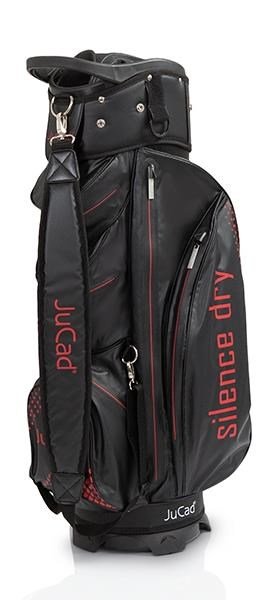 JuCad Silence Dry cart bag, czarno/czerwony