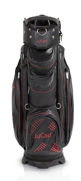 JuCad Silence Dry cart bag, czarno/czerwony