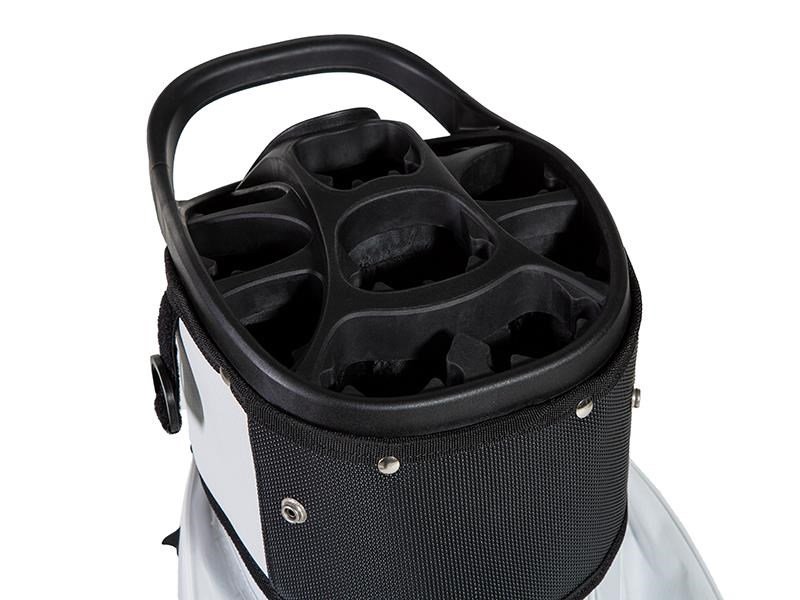 JuCad Silence Dry cart bag, czarno/czerwony