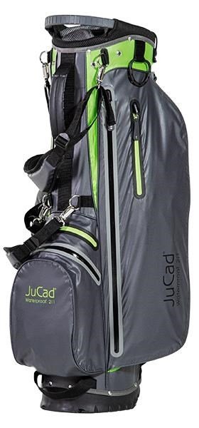 JuCad 2in1 Waterproof stand bag, szaro/zielony