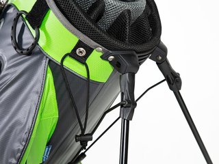 JuCad 2in1 Waterproof stand bag, szaro/zielony